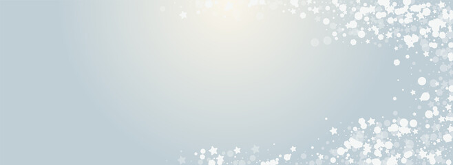 Overlay Dots Vector Grey Panoramic Background.