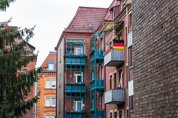 Fototapeta premium ドイツ シュトゥットガルトの街並み