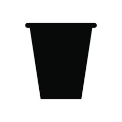 Coffee icon vector. tea illustration sign. hot drink symbol or logo.