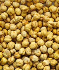 fresh salted roasted chickpeas, Turkish culture and roasted chickpeas,