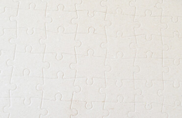 white puzzle background