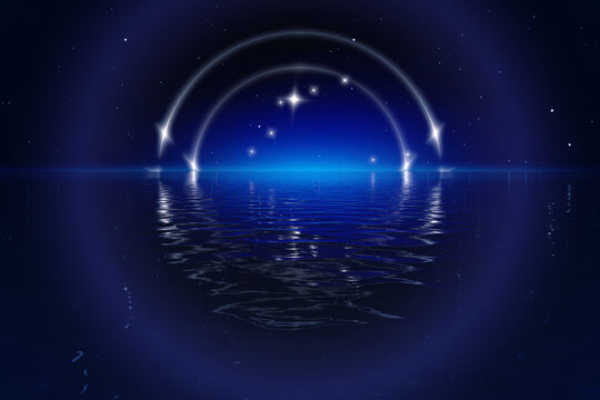 starfield light phenomenon background