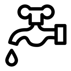 Tap Line Icon Vector