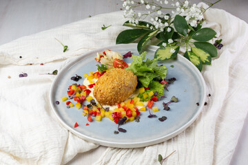 potatoes with herbs and spices