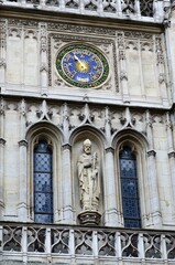 Great gothic church of Saint Germain l´Auxerrois in Paris, France