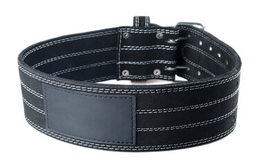 black leather bracelet