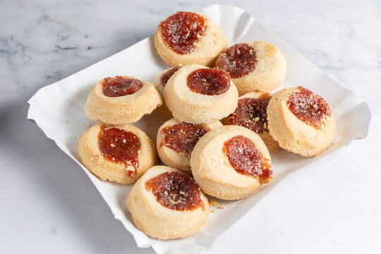 galletitas con dulce de membrillo