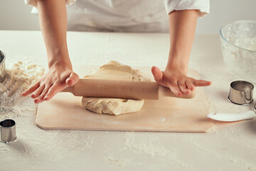 dough work desk cooking kitchen ingredients pizza pasta