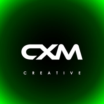 CXM Letter Initial Logo Design Template Vector Illustration