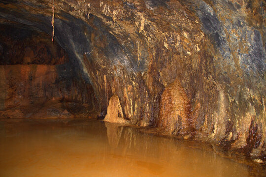 The Saalfeld Fairy Grottoes in Saalfeld Germany