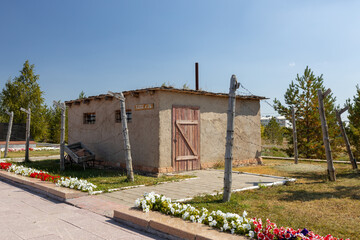 The barrack of ALZhIR - the Akmolinsk Camp of Wives of Traitors to the Motherland. Museum-memorial...