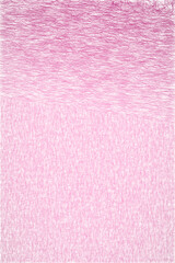 Hand painted background. Pink embossed pencil abstract texture.