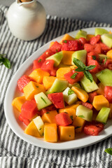 Healthy Homemade Melon Salad