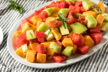 Healthy Homemade Melon Salad