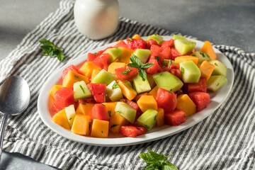 Healthy Homemade Melon Salad