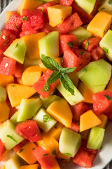 Healthy Homemade Melon Salad