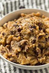 Homemade Edible Chocolate Chip Cookie Dough