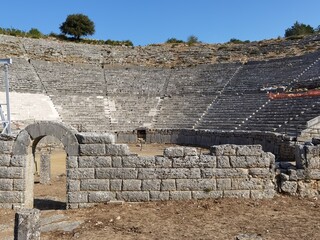 ancinet greek  theater of dodoni in ioannina perfecture  greece