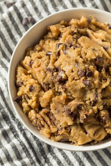 Homemade Edible Chocolate Chip Cookie Dough