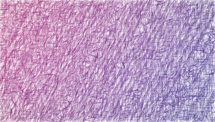 Hand painted background. Purple embossed pencil abstract texture. Monochrome.