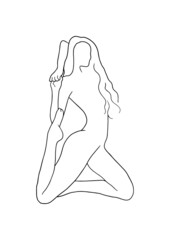 yoga pose yoga logo