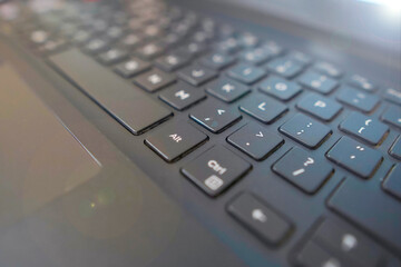 laptop keyboard lightning with fantastic color combination