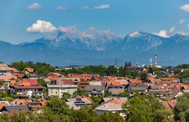 Fototapeta na wymiar Škofja Loka Mountains