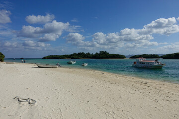 Kabira Bay in Ishigaki island, Okinawa, Japan