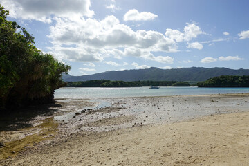 Kabira Bay in Ishigaki island, Okinawa, Japan