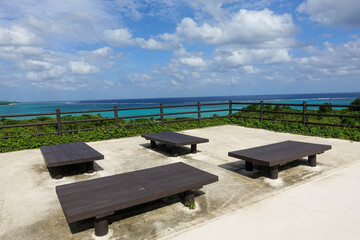 Tamatorizaki Observation Platform in Ishigaki island, Okinawa, Japan