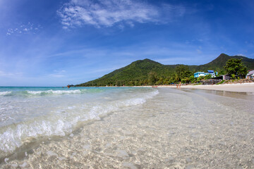 beach with sky at Chaloklum, Koh Phangan