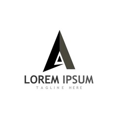 A Letter icon Template