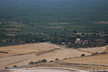 Views of Pamukkale, Hierapolis, Denizli, Turkey