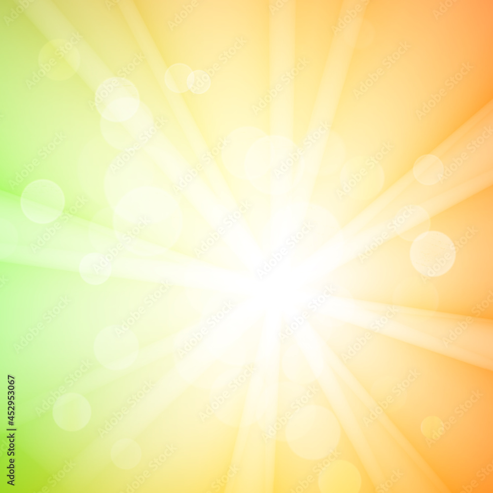 Aufkleber Abstract bokeh sparkles on blurred background