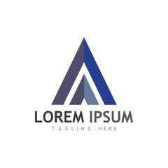 A Letter icon Template