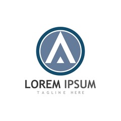 A Letter icon Template