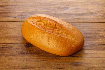 Homemade crust Bread loaf isolated