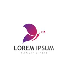 Beauty Butterfly icon design