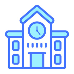 School icon,  real estate  web and mobile icon