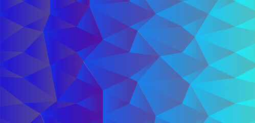 Abstract. Blue and green polygonal mosaic background. Vector, illustration.