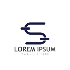 Business corporate S letter logo
