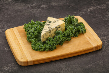 Dairy Blue cheese with mold