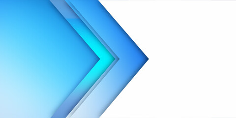 Abstract geometric blue gradient background