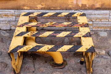 metal bench