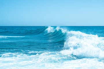 Wellen an Atlantikküste 
