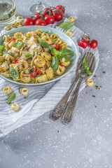 Italian tortellini pasta