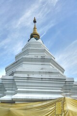  The statue in Wat duang dee temple at chiang mai ,Thailand