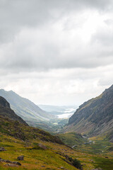 Fototapeta premium Snowdonia National Park in North Wales, UK