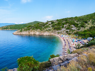 Croatia beaches and beautiful bays - obrazy, fototapety, plakaty