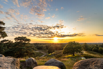 Sonnenuntergang am Boxberg